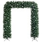 vidaXL Set de arco del árbol de Navidad con LED y bolas verde 240 cm vidaXL Set de arco del árbol de Navidad con LED y bolas verde 240 cm