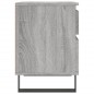 vidaXL Mesita de noche madera de ingeniería gris Sonoma 40x35x50 cm vidaXL Mesita de noche madera de ingeniería gris Sonoma 40x35x50 cm