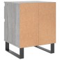 vidaXL Mesita de noche madera de ingeniería gris Sonoma 40x35x50 cm vidaXL Mesita de noche madera de ingeniería gris Sonoma 40x35x50 cm