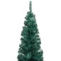 vidaXL Árbol de Navidad preiluminado con luces y bolas verde 120 cm vidaXL Árbol de Navidad preiluminado con luces y bolas verde 120 cm
