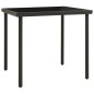 vidaXL Juego de comedor para jardín 5 piezas acero vidaXL Juego de comedor para jardín 5 piezas acero