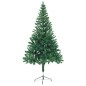 vidaXL Árbol de Navidad artificial con luces y bolas 380 ramas 150 cm vidaXL Árbol de Navidad artificial con luces y bolas 380 ramas 150 cm