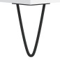 vidaXL Mesita de noche madera contrachapada blanco 40x35x50 cm vidaXL Mesita de noche madera contrachapada blanco 40x35x50 cm