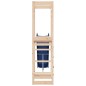 vidaXL Parque infantil de exterior madera maciza de pino 