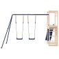 vidaXL Parque infantil de exterior madera maciza de pino vidaXL Parque infantil de exterior madera maciza de pino