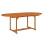 vidaXL Juego de comedor para jardín 5 pzas madera maciza de eucalipto vidaXL Juego de comedor para jardín 5 pzas madera maciza de eucalipto