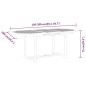 vidaXL Juego de comedor para jardín 5 pzas madera maciza de eucalipto vidaXL Juego de comedor para jardín 5 pzas madera maciza de eucalipto