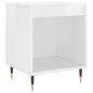 vidaXL Mesitas noche 2 uds madera ingeniería blanco brillo 40x35x50 cm vidaXL Mesitas noche 2 uds madera ingeniería blanco brillo 40x35x50 cm