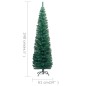 vidaXL Árbol de Navidad preiluminado con luces y bolas verde 240 cm vidaXL Árbol de Navidad preiluminado con luces y bolas verde 240 cm