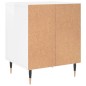 vidaXL Mesitas noche 2 uds madera ingeniería blanco brillo 40x35x50 cm vidaXL Mesitas noche 2 uds madera ingeniería blanco brillo 40x35x50 cm