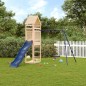 vidaXL Parque infantil de exterior madera maciza de pino vidaXL Parque infantil de exterior madera maciza de pino