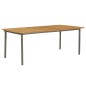 vidaXL Set de muebles de comedor de jardín 9 piezas de ratán marrón vidaXL Set de muebles de comedor de jardín 9 piezas de ratán marrón