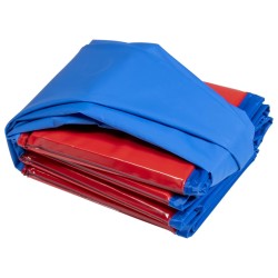 Animal Boulevard Piscina para mascotas Cooling rojo/azul M 80x80x20 cm