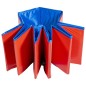 Animal Boulevard Piscina para mascotas Cooling rojo/azul M 80x80x20 cm