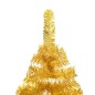 vidaXL Árbol de Navidad preiluminado con luces y bolas dorado 150 cm vidaXL Árbol de Navidad preiluminado con luces y bolas dorado 150 cm