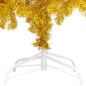 vidaXL Árbol de Navidad preiluminado con luces y bolas dorado 150 cm vidaXL Árbol de Navidad preiluminado con luces y bolas dorado 150 cm