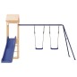 vidaXL Parque infantil de exterior madera maciza de pino vidaXL Parque infantil de exterior madera maciza de pino