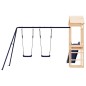 vidaXL Parque infantil de exterior madera maciza de pino vidaXL Parque infantil de exterior madera maciza de pino