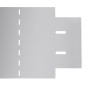 vidaXL Set de cercas para césped 10 piezas acero galvanizado 100x20cm vidaXL Set de cercas para césped 10 piezas acero galvanizado 100x20cm