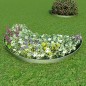 vidaXL Set de cercas para césped 10 piezas acero galvanizado 100x20cm vidaXL Set de cercas para césped 10 piezas acero galvanizado 100x20cm