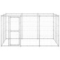 vidaXL Perrera de exterior de acero galvanizado 7,26 m² vidaXL Perrera de exterior de acero galvanizado 7,26 m²