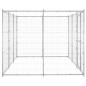 vidaXL Perrera de exterior de acero galvanizado 7,26 m² vidaXL Perrera de exterior de acero galvanizado 7,26 m²