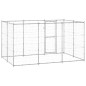 vidaXL Perrera de exterior de acero galvanizado 7,26 m² vidaXL Perrera de exterior de acero galvanizado 7,26 m²