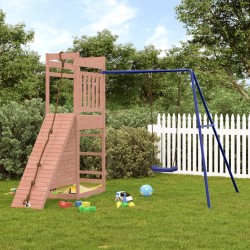 vidaXL Parque infantil de exterior madera maciza Douglas