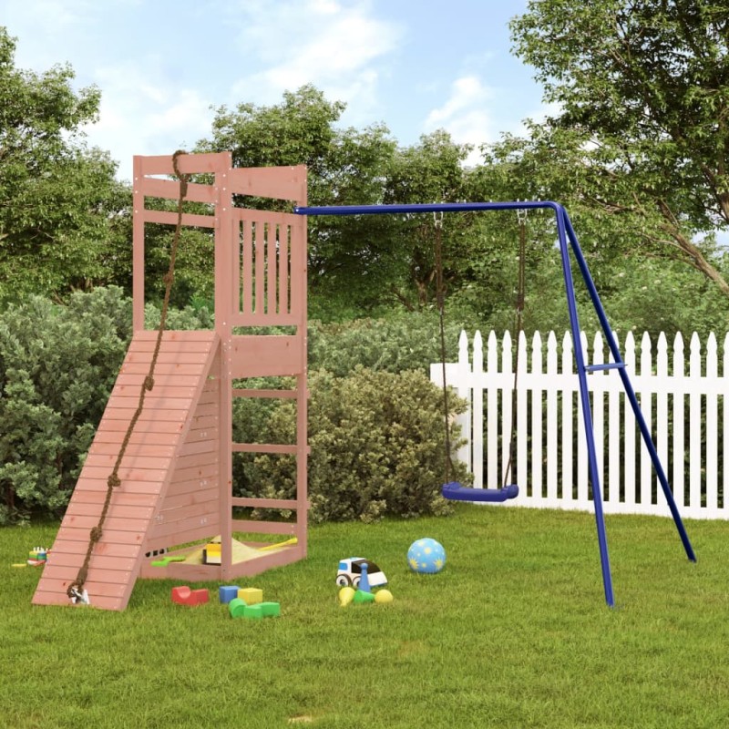 vidaXL Parque infantil de exterior madera maciza Douglas vidaXL Parque infantil de exterior madera maciza Douglas