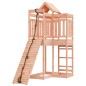 vidaXL Casita infantil con pared de escalada madera abeto Douglas