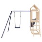 vidaXL Parque infantil de exterior madera maciza de pino vidaXL Parque infantil de exterior madera maciza de pino