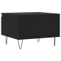 vidaXL Mesa de centro madera de ingeniería negro 50x46x35 cm vidaXL Mesa de centro madera de ingeniería negro 50x46x35 cm