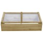 vidaXL Invernadero de madera de pino impregnada 2 uds 100x50x35 cm vidaXL Invernadero de madera de pino impregnada 2 uds 100x50x35 cm