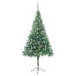 vidaXL Árbol de Navidad artificial con luces y bolas 910 ramas 210 cm vidaXL Árbol de Navidad artificial con luces y bolas 910 ramas 210 cm
