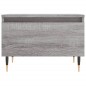 vidaXL Mesas de centro 2 uds madera ingeniería gris Sonoma 50x46x35 cm vidaXL Mesas de centro 2 uds madera ingeniería gris Sonoma 50x46x35 cm