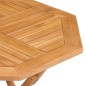 vidaXL Juego de comedor para jardín 5 piezas madera maciza teca vidaXL Juego de comedor para jardín 5 piezas madera maciza teca
