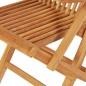 vidaXL Juego de comedor para jardín 5 piezas madera maciza teca vidaXL Juego de comedor para jardín 5 piezas madera maciza teca