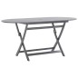 vidaXL Juego de comedor de jardín 7 pzas madera maciza de acacia gris vidaXL Juego de comedor de jardín 7 pzas madera maciza de acacia gris