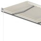 vidaXL Toldo retráctil automático crema 450x300 cm vidaXL Toldo retráctil automático crema 450x300 cm