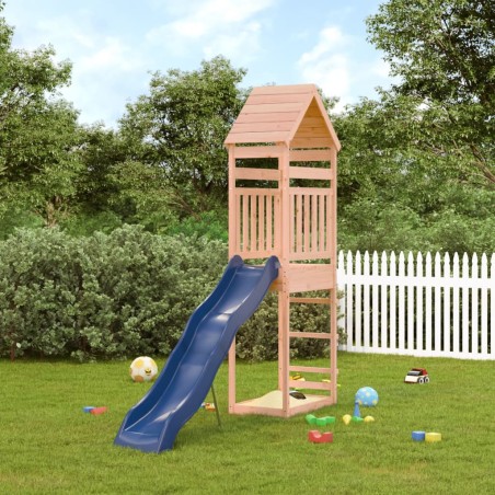 vidaXL Parque infantil de exterior madera maciza Douglas