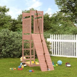 vidaXL Parque infantil de exterior madera maciza Douglas