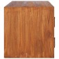 vidaXL Mueble de TV de pared madera maciza de teca 180x30x30 cm
