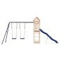 vidaXL Parque infantil de exterior madera maciza de pino vidaXL Parque infantil de exterior madera maciza de pino