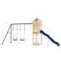 vidaXL Parque infantil de exterior madera maciza de pino vidaXL Parque infantil de exterior madera maciza de pino