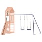 vidaXL Parque infantil de exterior madera maciza Douglas