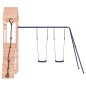 vidaXL Parque infantil de exterior madera maciza Douglas