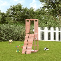 vidaXL Casita infantil con pared de escalada madera abeto Douglas