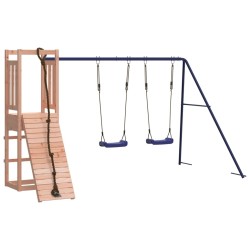 vidaXL Parque infantil de exterior madera maciza Douglas