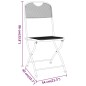 vidaXL Set de comedor de jardín 5 pzas malla metal expandido antracita vidaXL Set de comedor de jardín 5 pzas malla metal expandido antracita