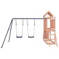 vidaXL Parque infantil de exterior madera maciza Douglas vidaXL Parque infantil de exterior madera maciza Douglas